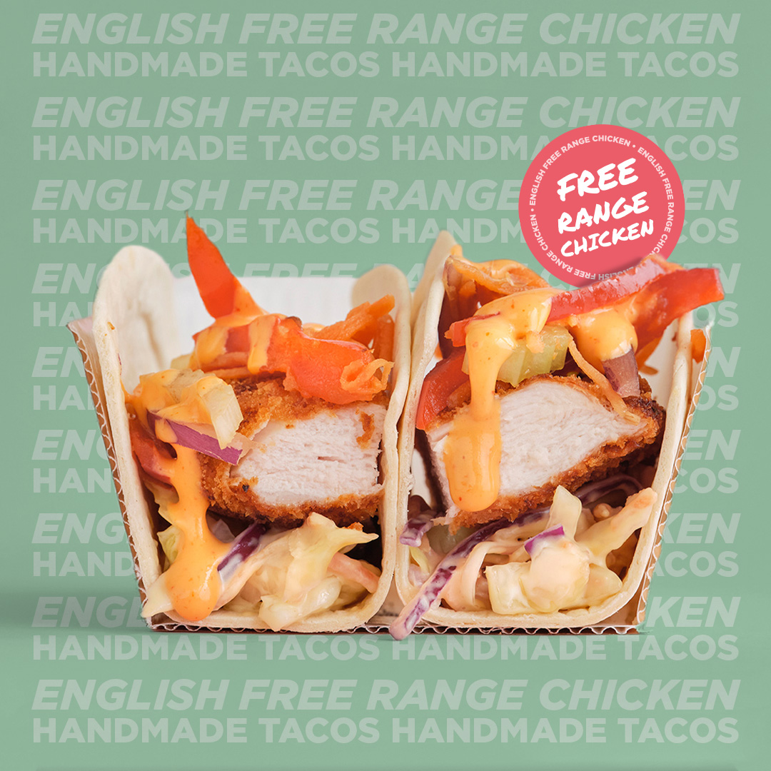Venus English Chicken Tacos